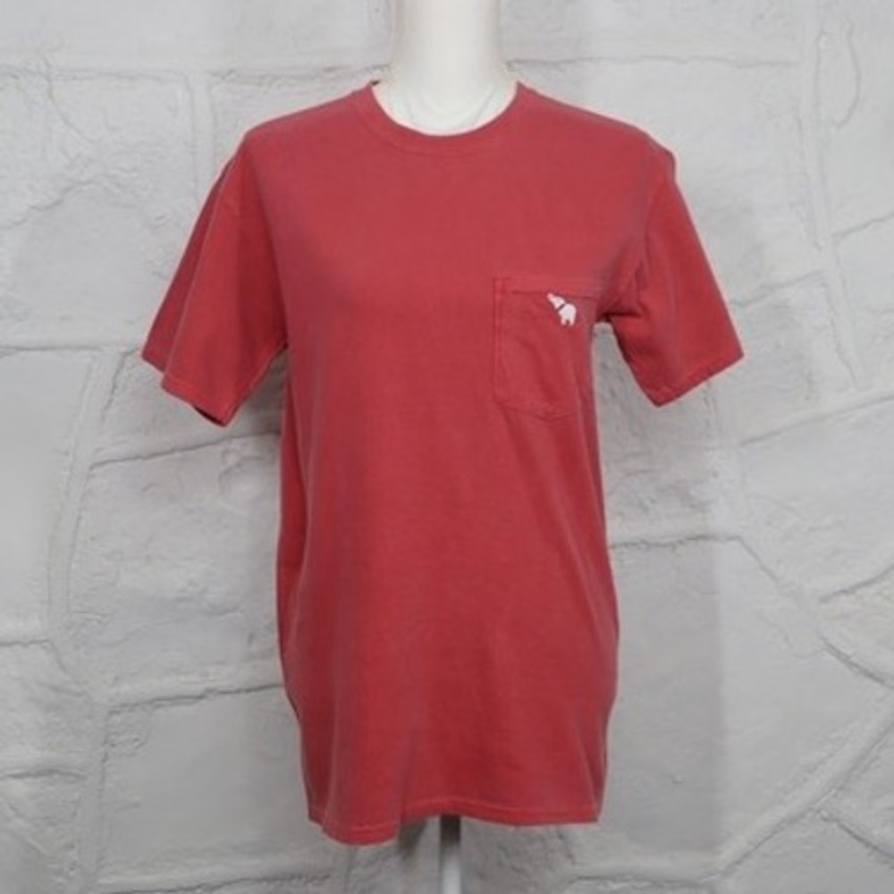 The Southern Gentleman Red Pocket Tee - Size S